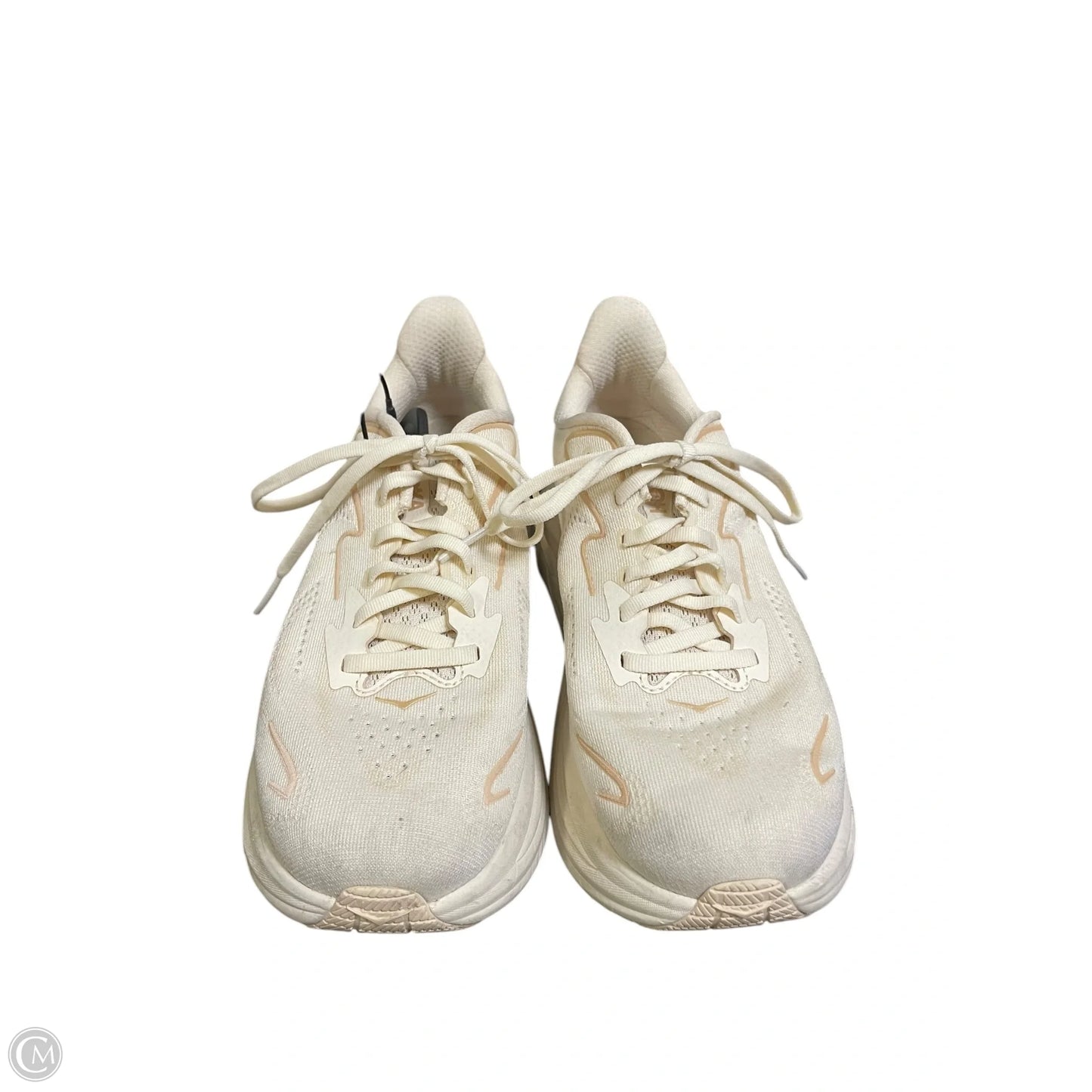 Shoes Athletic By Hoka In Cream, Size: 8