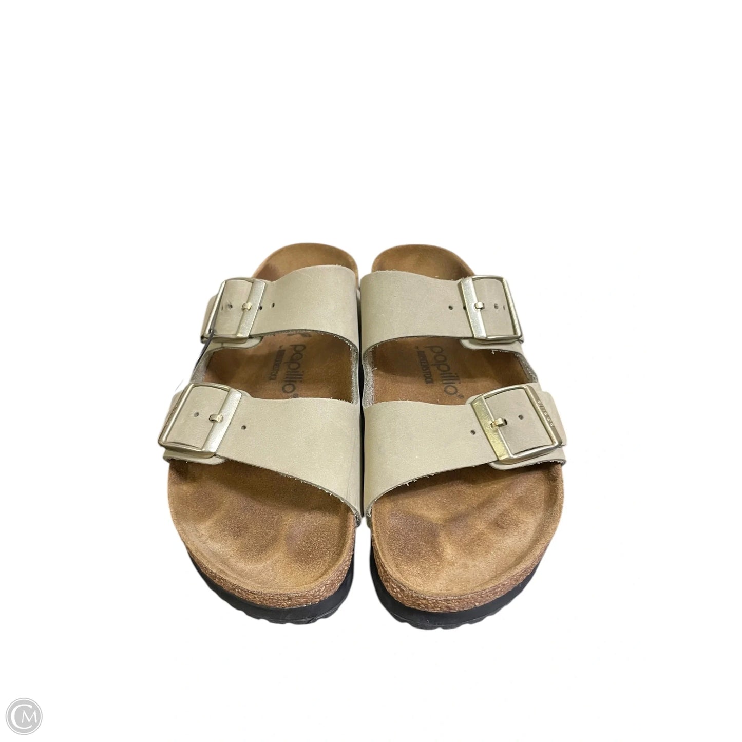 Sandals Flats By Birkenstock In Green, Size: 7