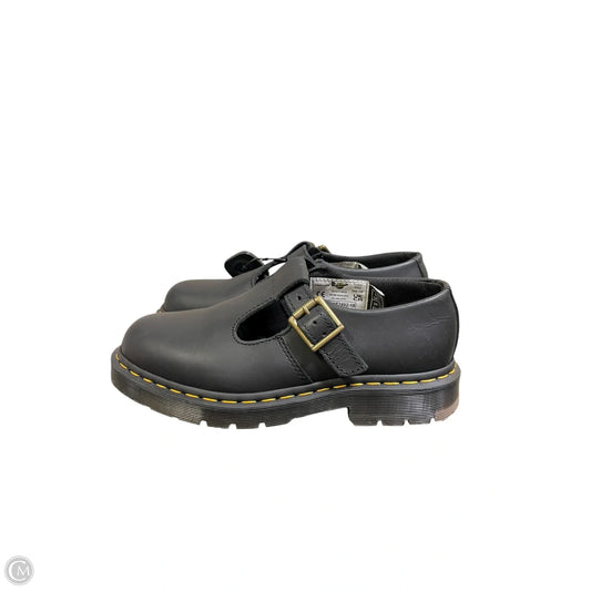 Shoes Flats By Dr Martens In Black, Size: 8