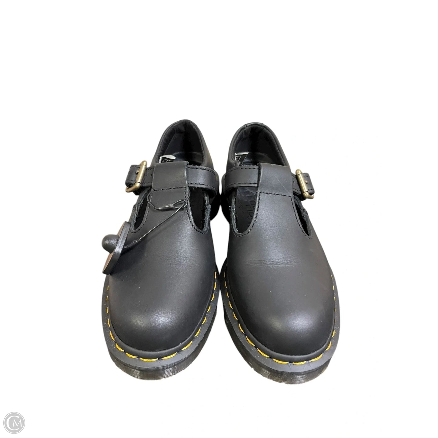 Shoes Flats By Dr Martens In Black, Size: 8