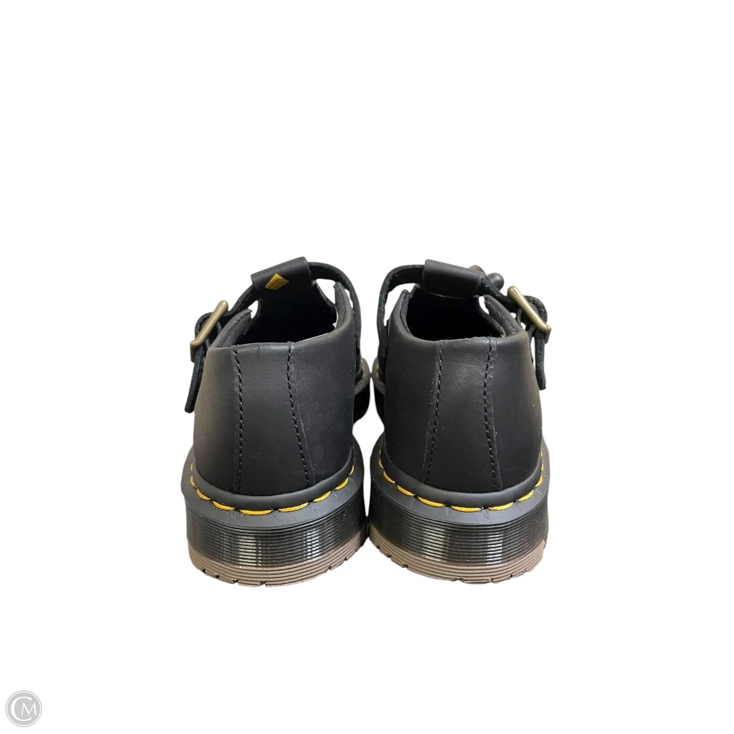 Shoes Flats By Dr Martens In Black, Size: 8