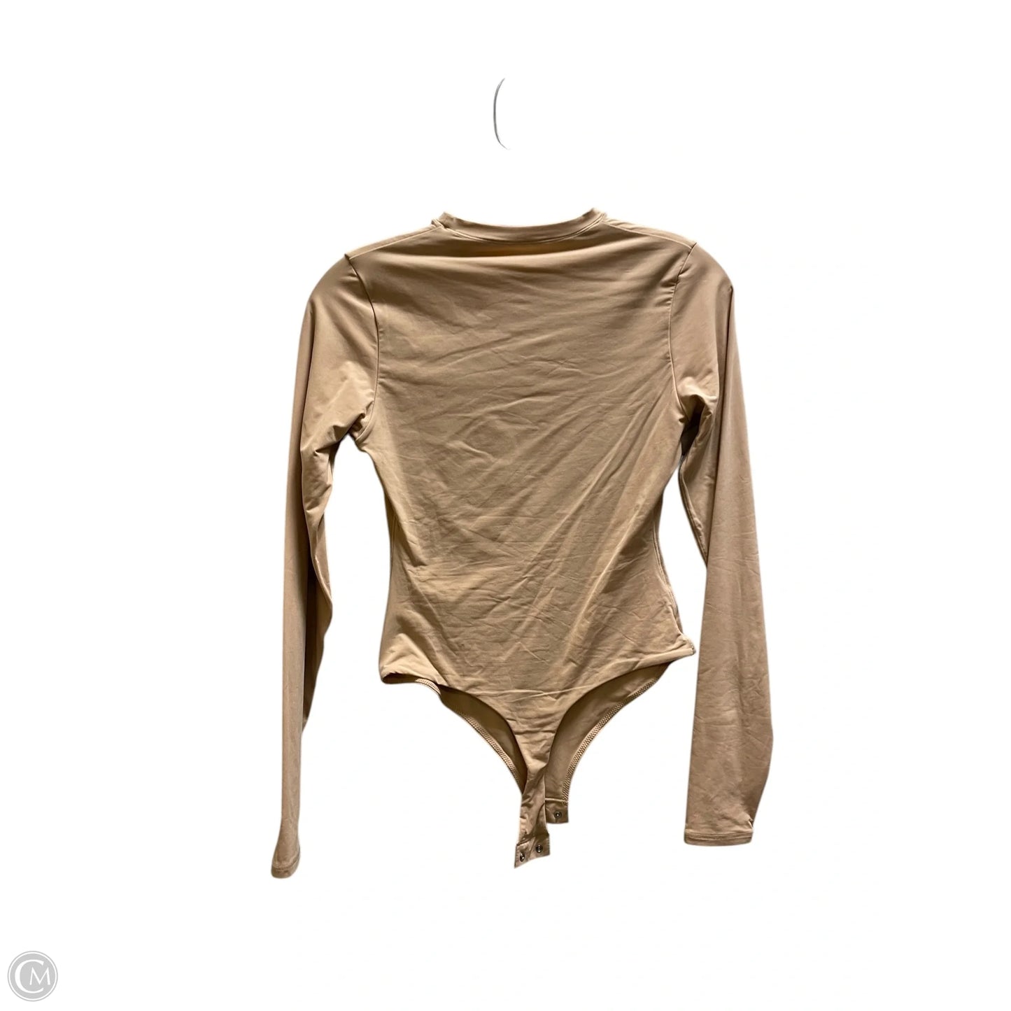 Top Long Sleeve By Skims In Tan, Size: M