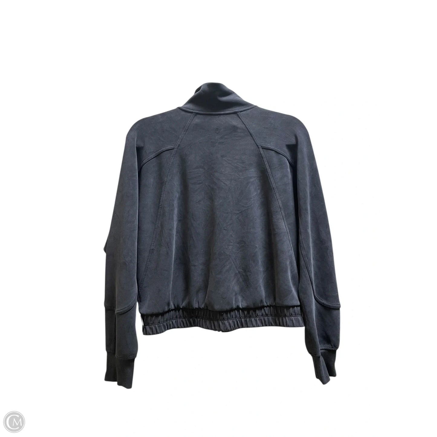 Athletic Sweatshirt Collar By Lululemon In Grey, Size: S