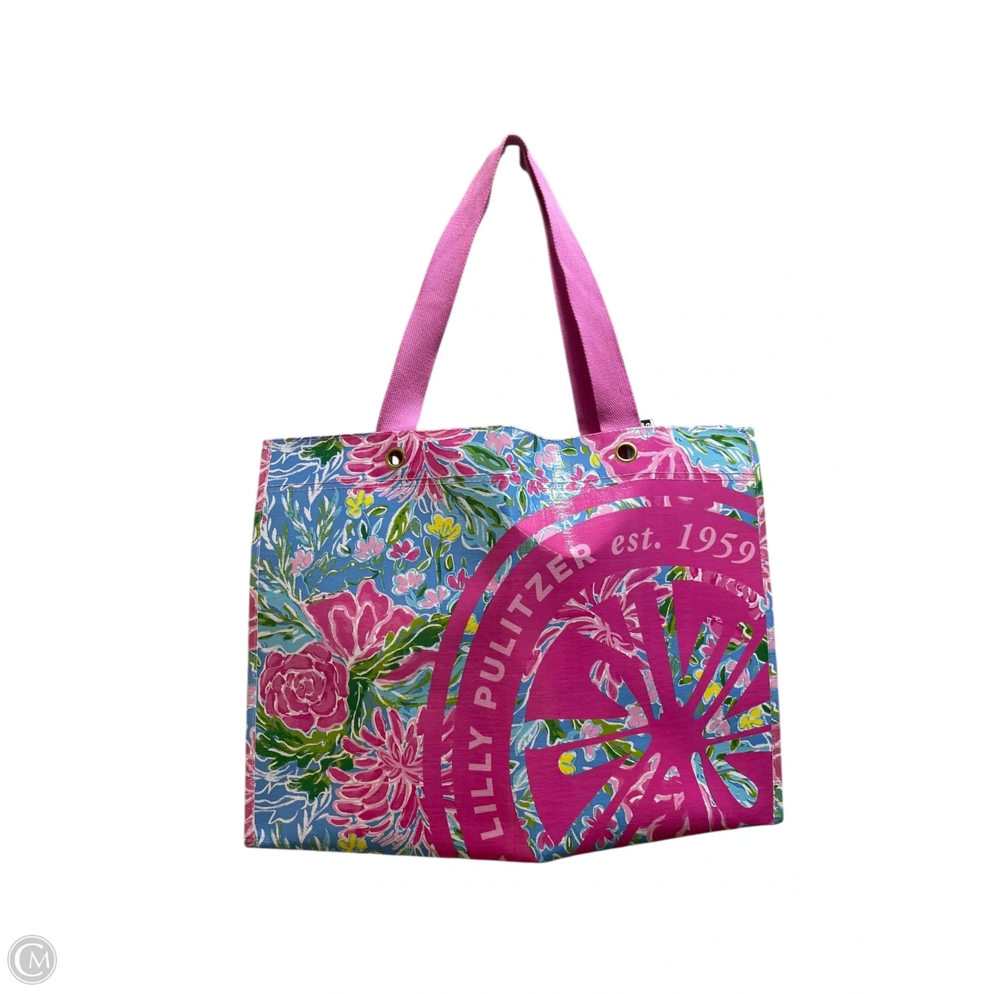 Handbag Designer By Lilly Pulitzer, Size: Large