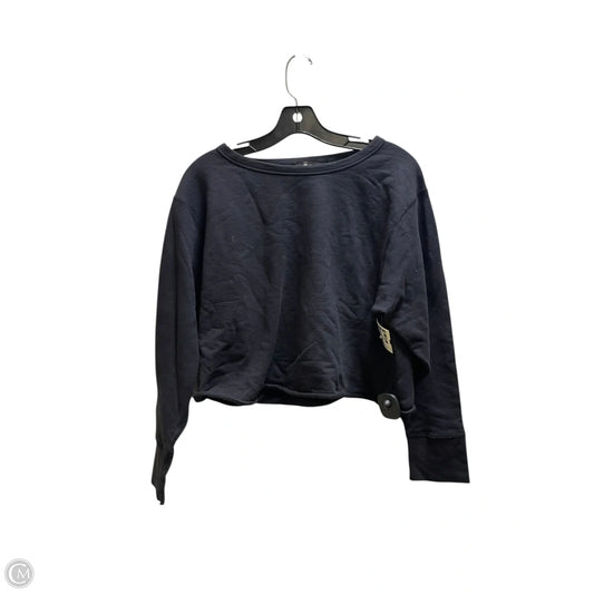 Sweatshirt Collar By Athleta In Black, Size: M