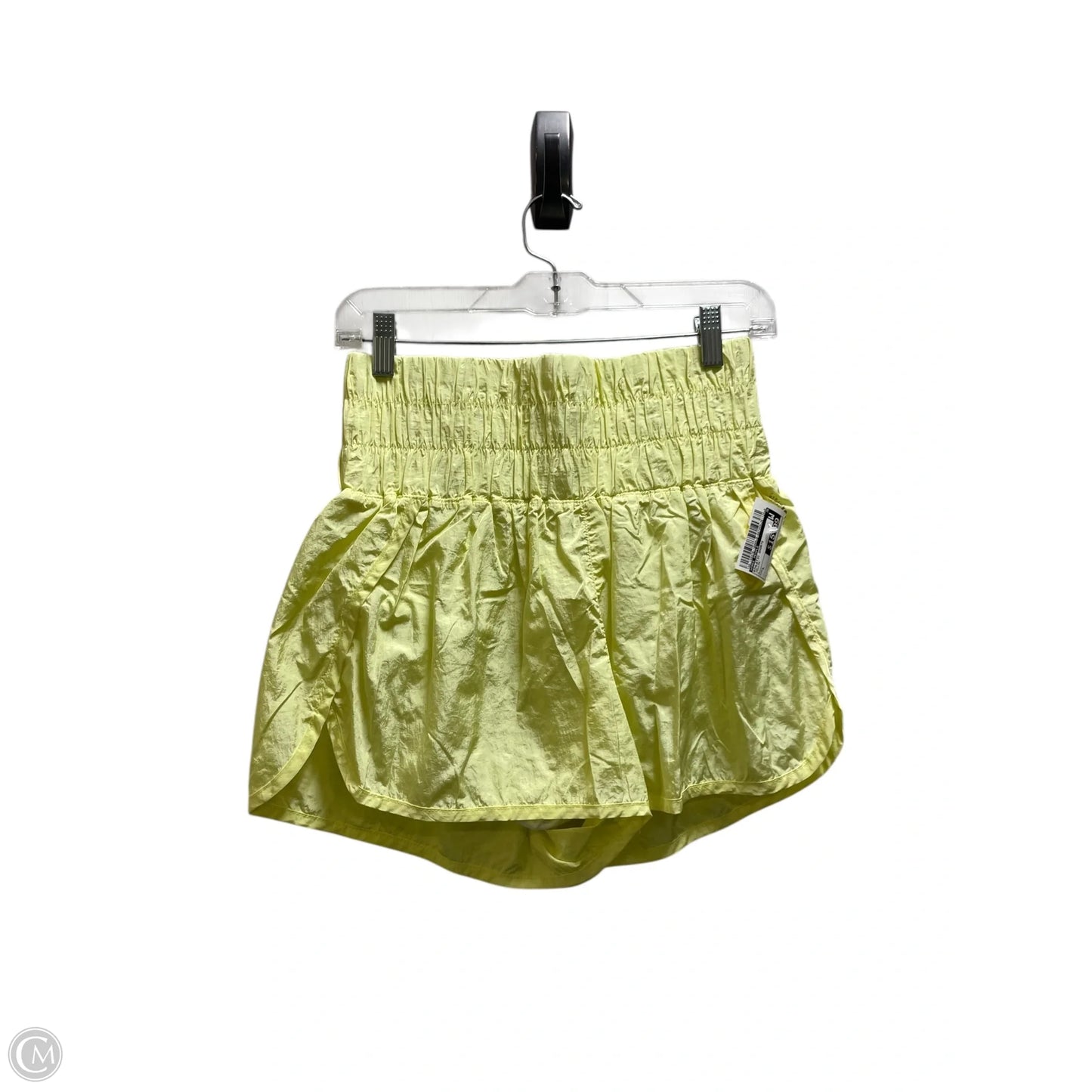 Athletic Shorts By Free People In Yellow, Size: L