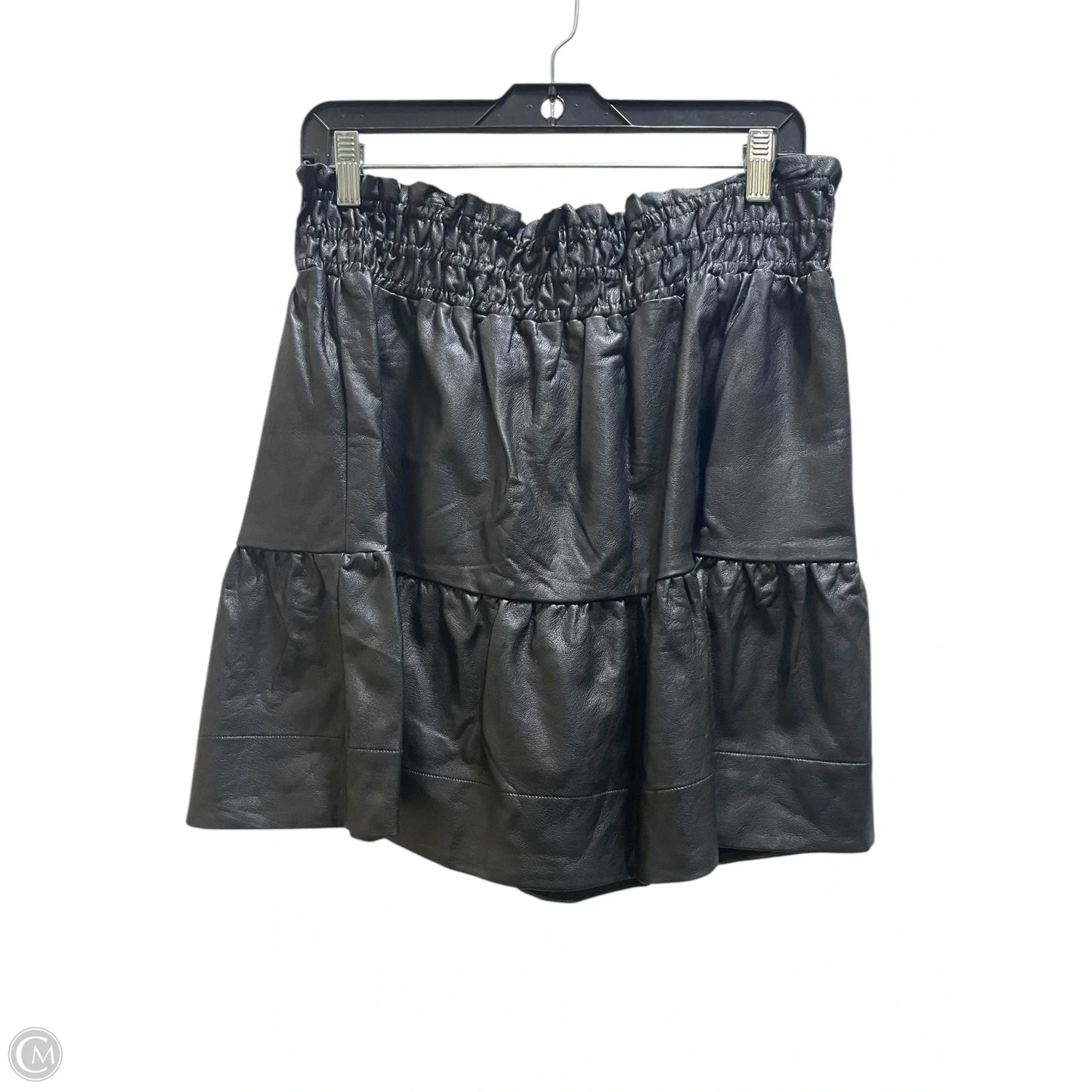 Skirt Mini & Short By Anthropologie In Black, Size: L