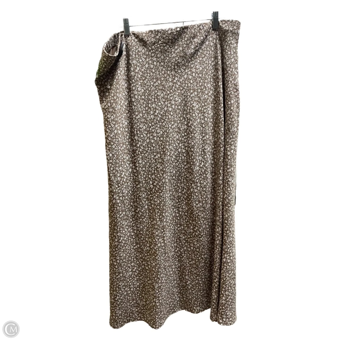 Skirt Maxi By Arula In Brown, Size: 3x