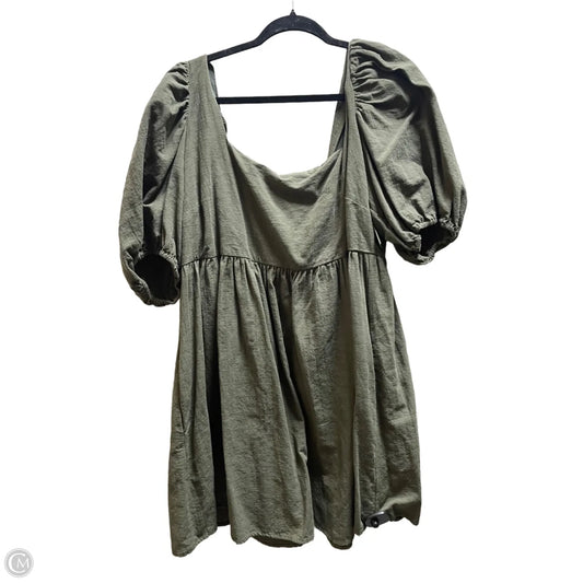 Dress Casual Short By Arula In Green, Size: 1x