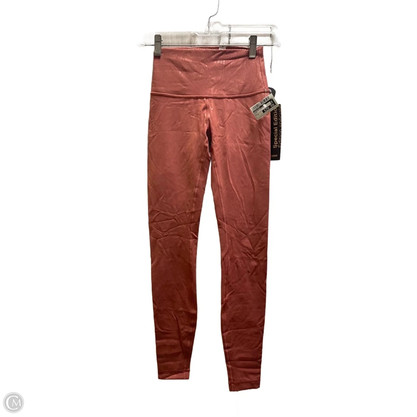 Athletic Leggings By Lululemon In Pink, Size: 2