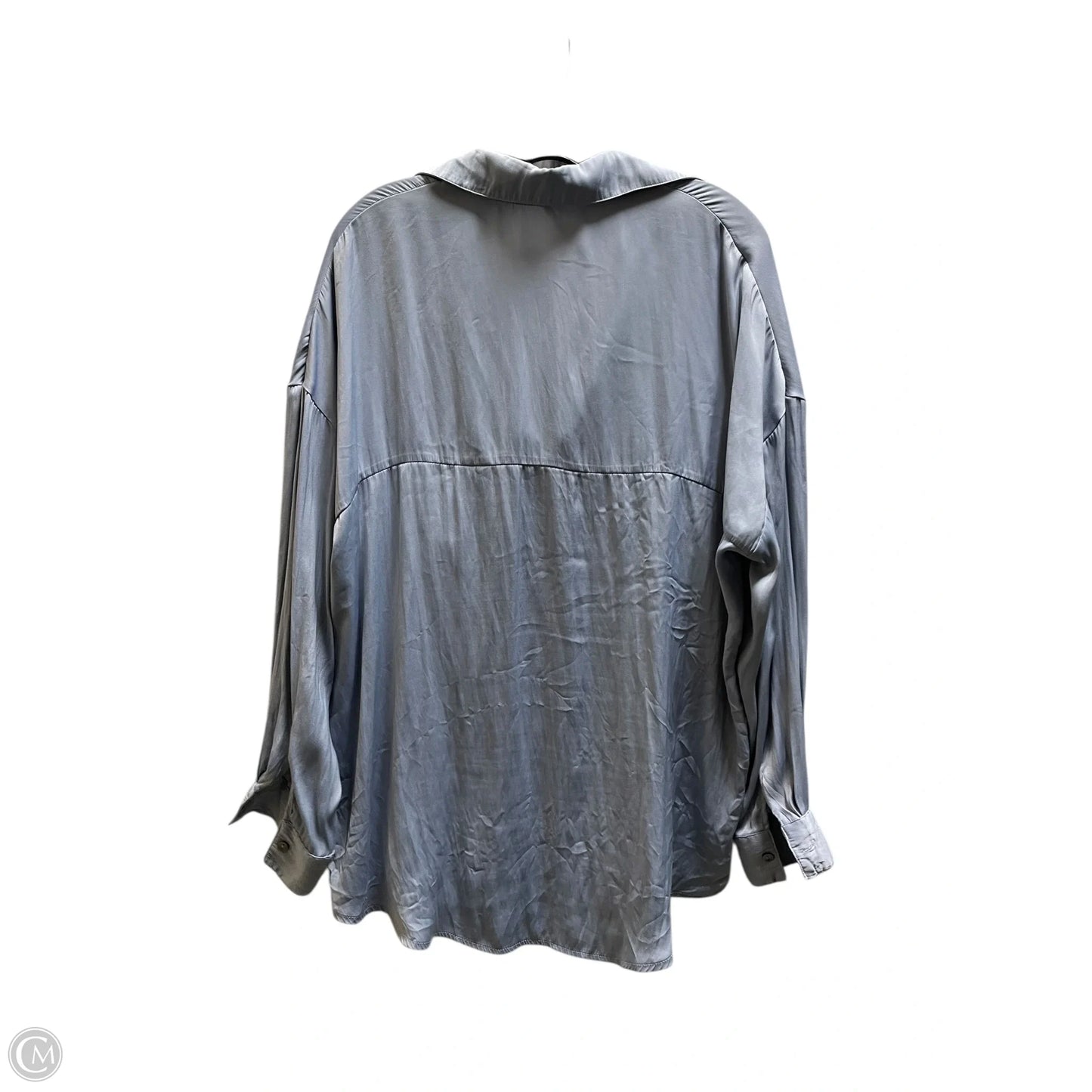 Top Long Sleeve By Free People In Blue, Size: Xl