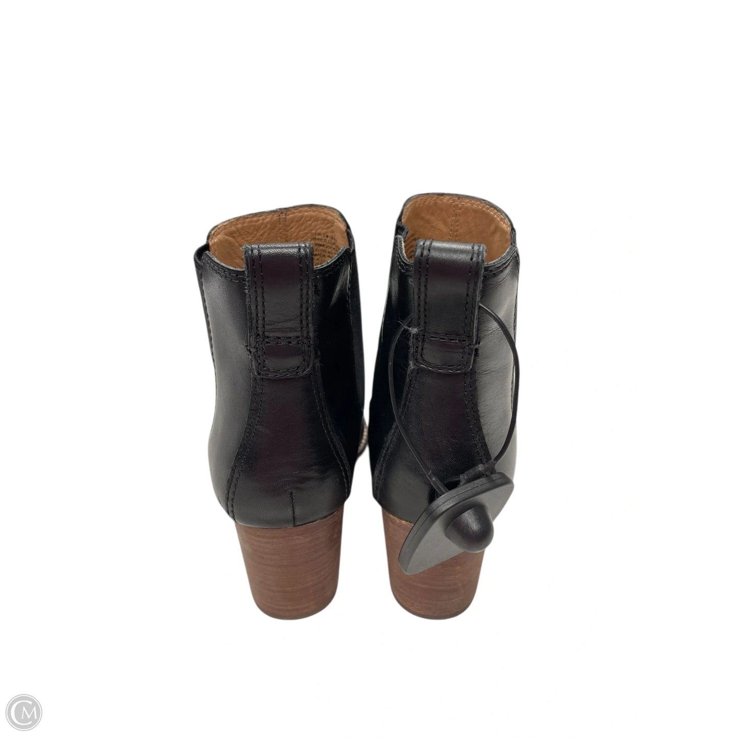 Boots Ankle Heels By Madewell In Black, Size: 7