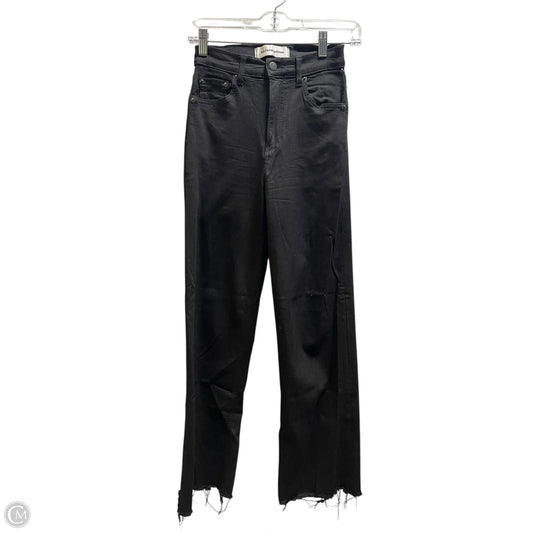 Jeans Straight By Reformation In Black, Size: 0