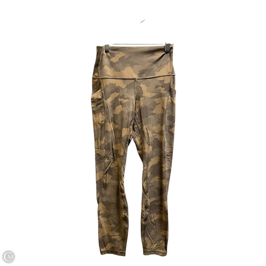Athletic Leggings By Lululemon In Brown, Size: 6