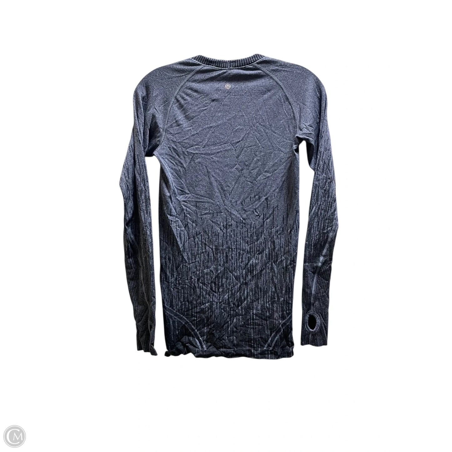 Athletic Top Long Sleeve Crewneck By Lululemon In Blue, Size: 6