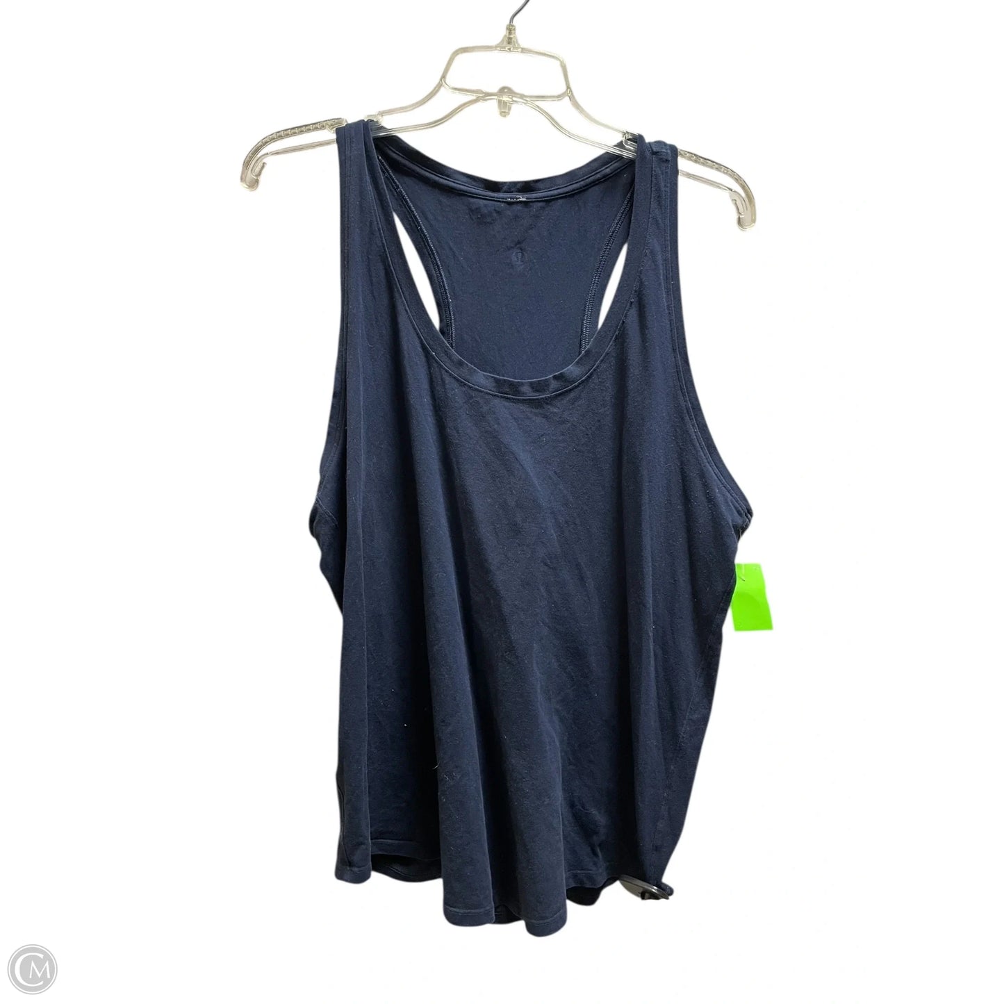 Athletic Tank Top By Lululemon In Navy, Size: L