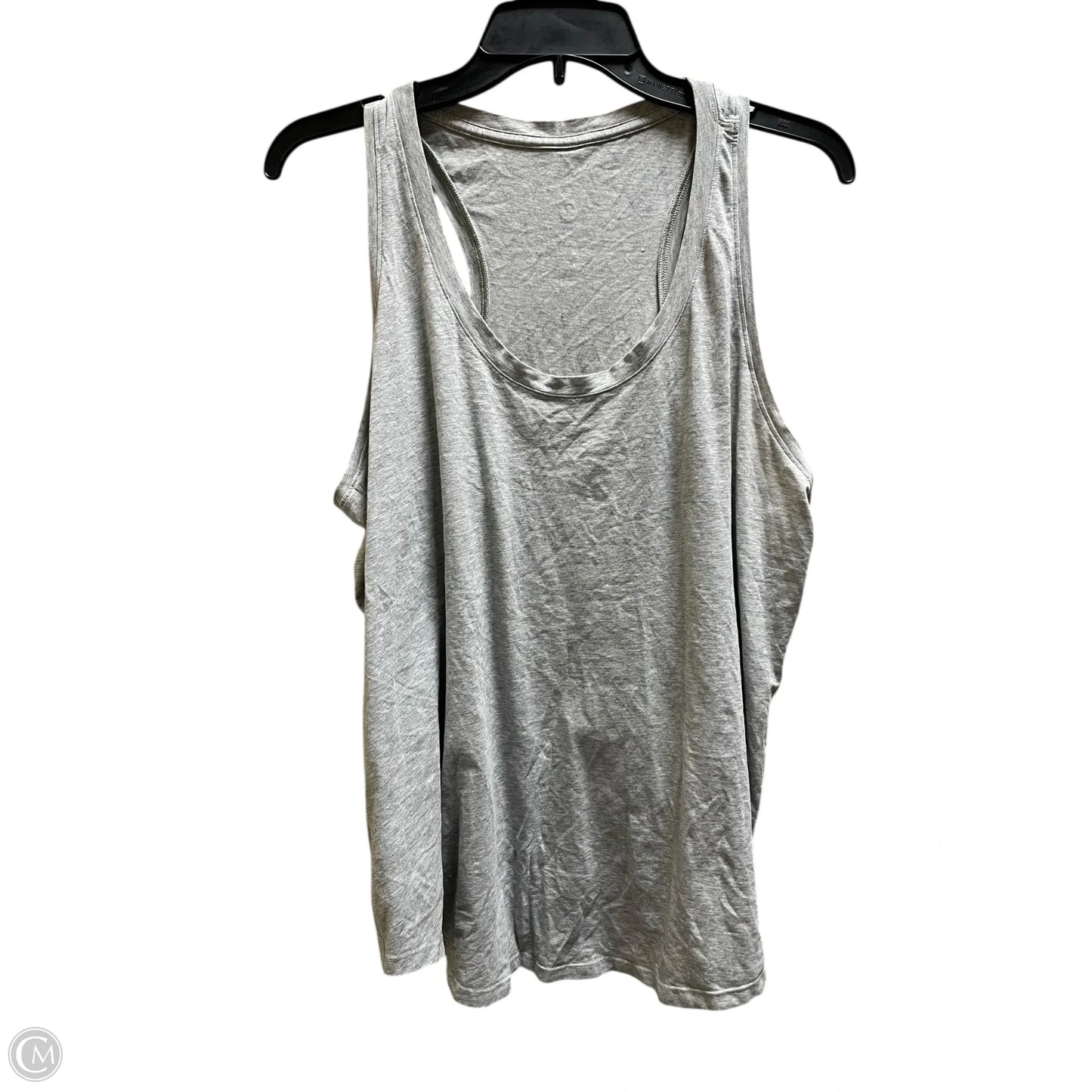 Athletic Tank Top By Lululemon In Grey, Size: L