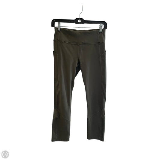 Athletic Leggings By Lululemon In Green, Size: 4