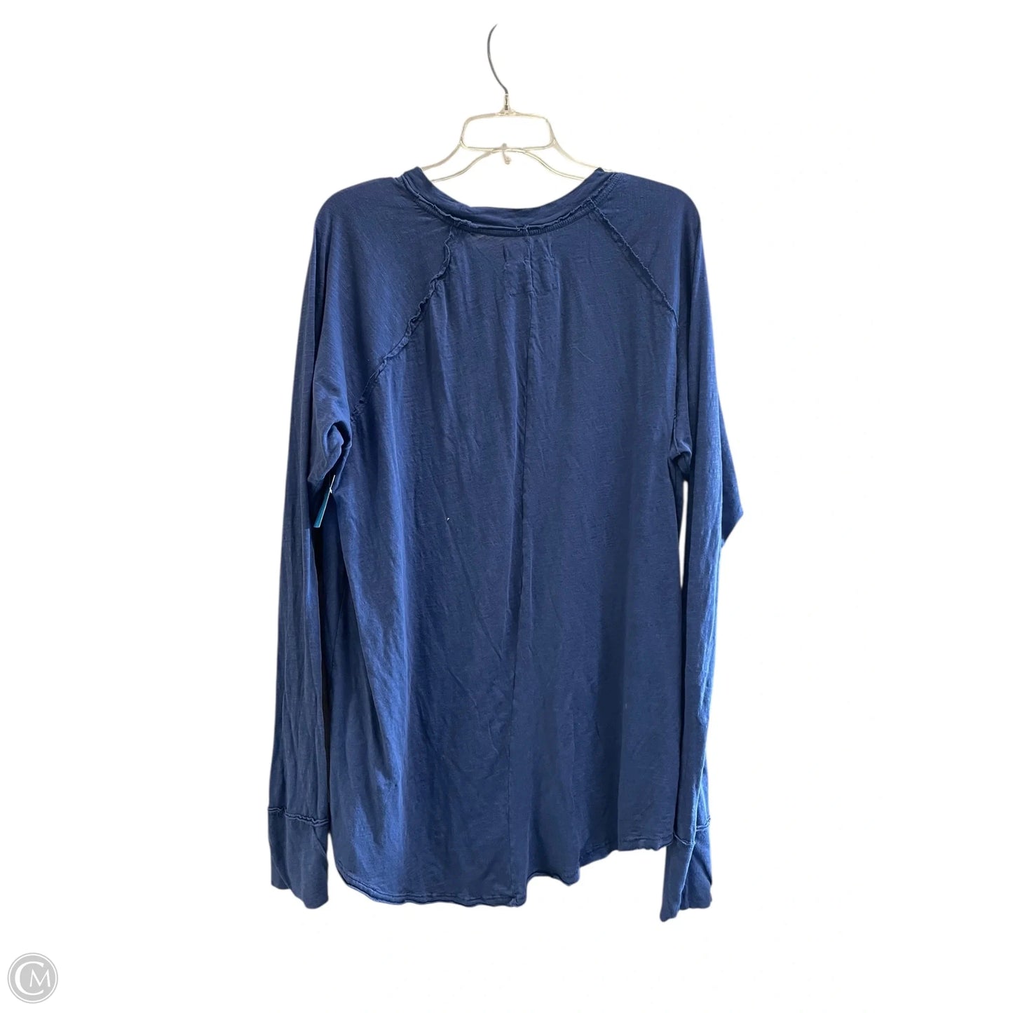 Top Long Sleeve By We The Free In Blue, Size: L