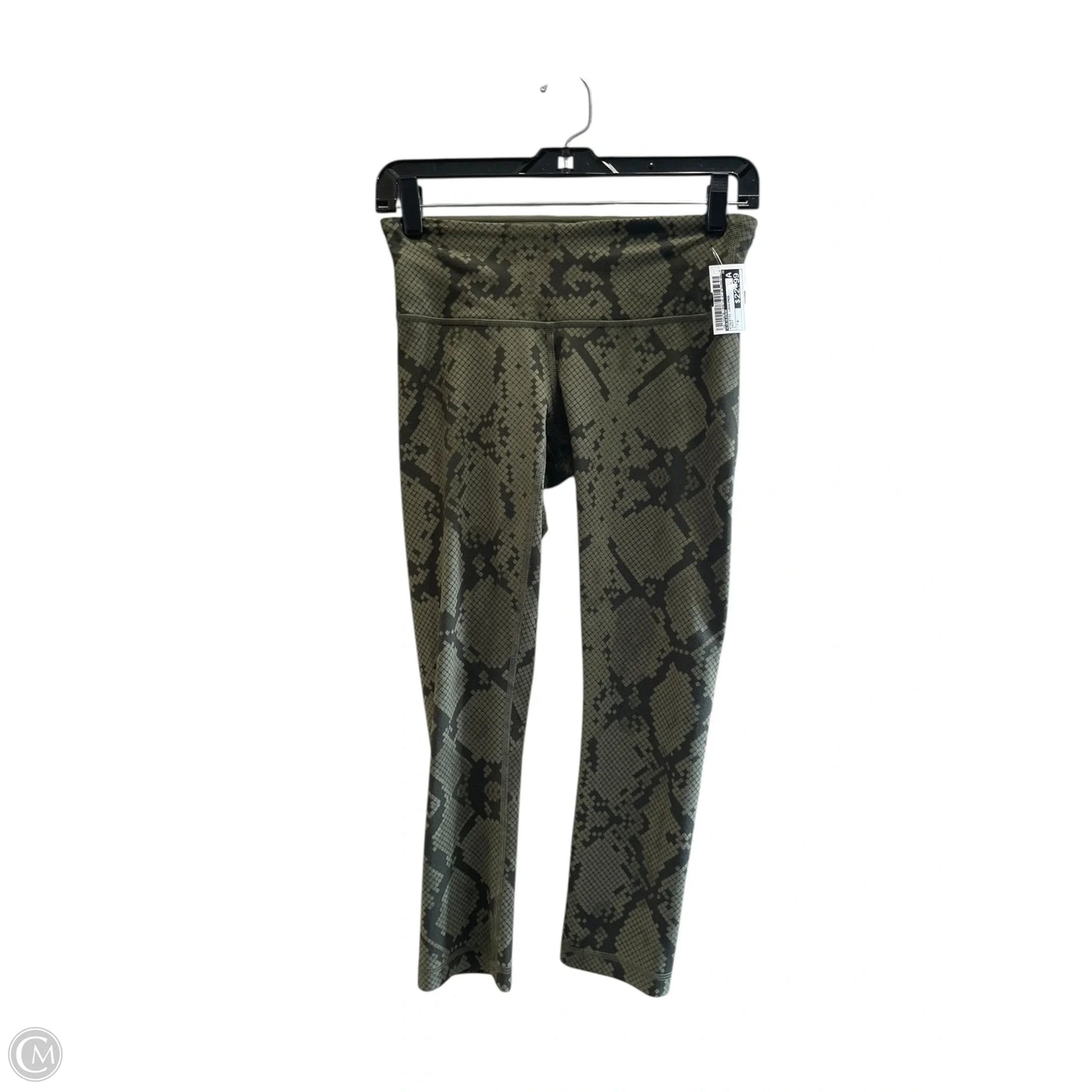 Athletic Leggings By Lululemon In Green, Size: 4