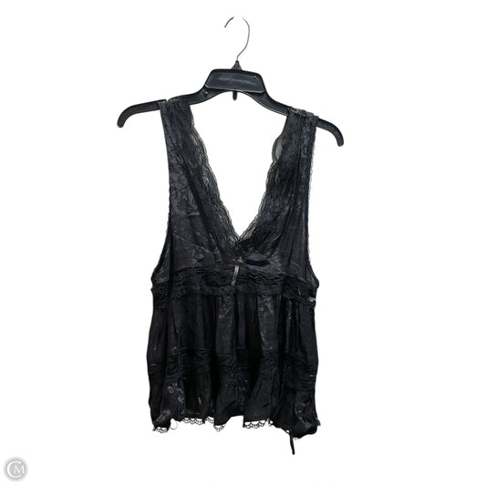 Top Sleeveless By Free People In Black, Size: S