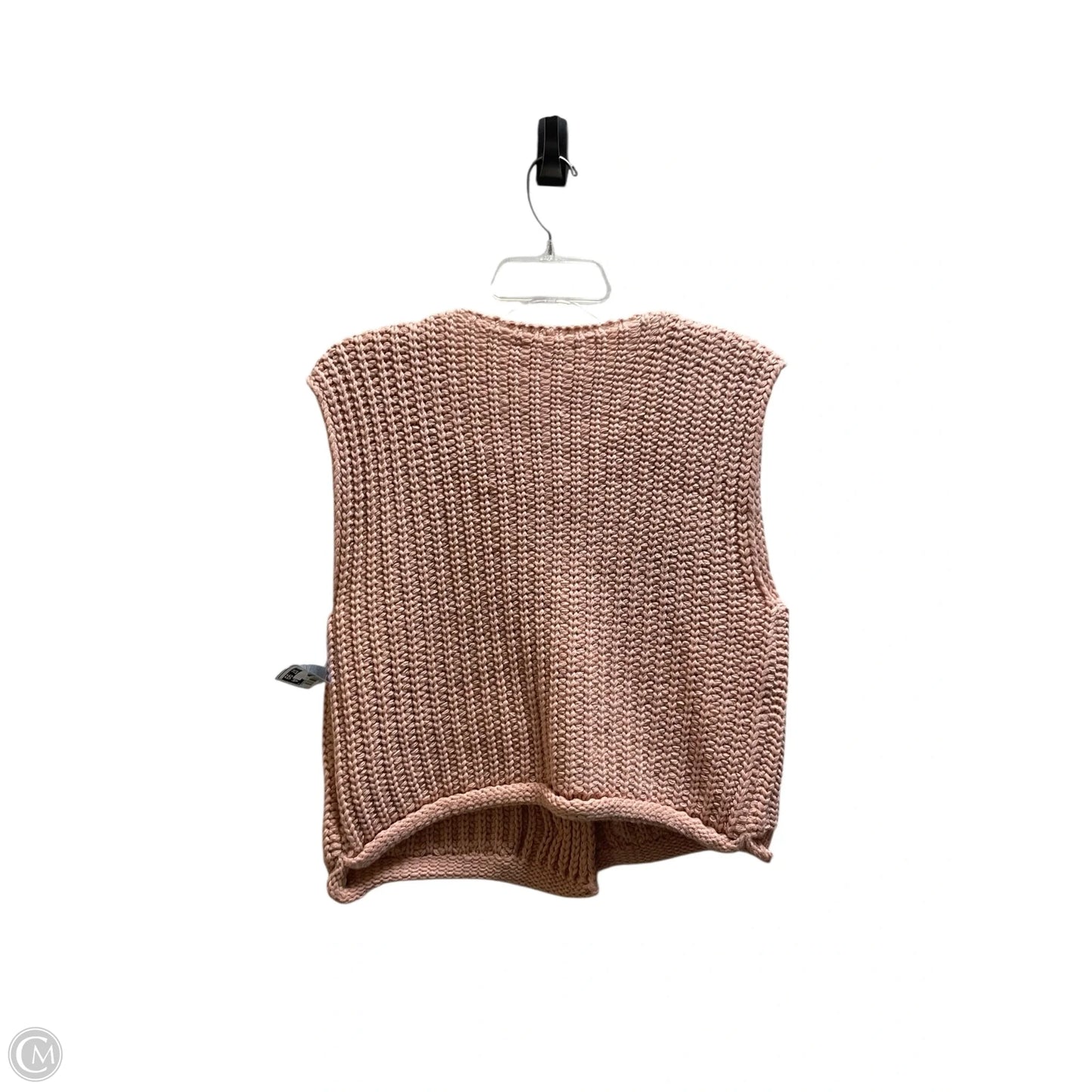 Top Sleeveless By Haptics In Pink, Size: M