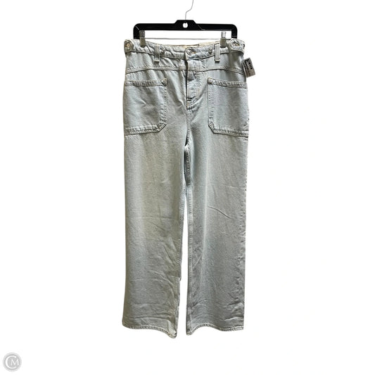 Jeans Wide Leg By We The Free In Blue Denim, Size: 8