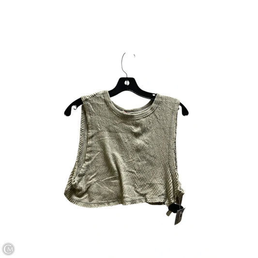 Top Sleeveless By Free People In Green, Size: S