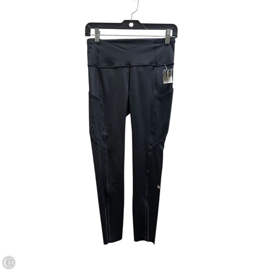 Athletic Leggings By Lululemon In Black, Size: 6