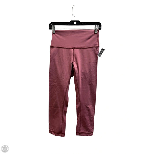 Athletic Leggings By Lululemon In Pink, Size: 6