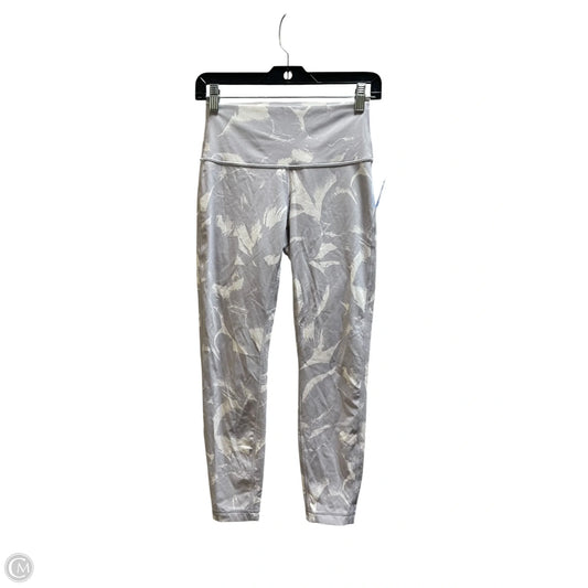 Athletic Leggings By Lululemon In Grey, Size: 6