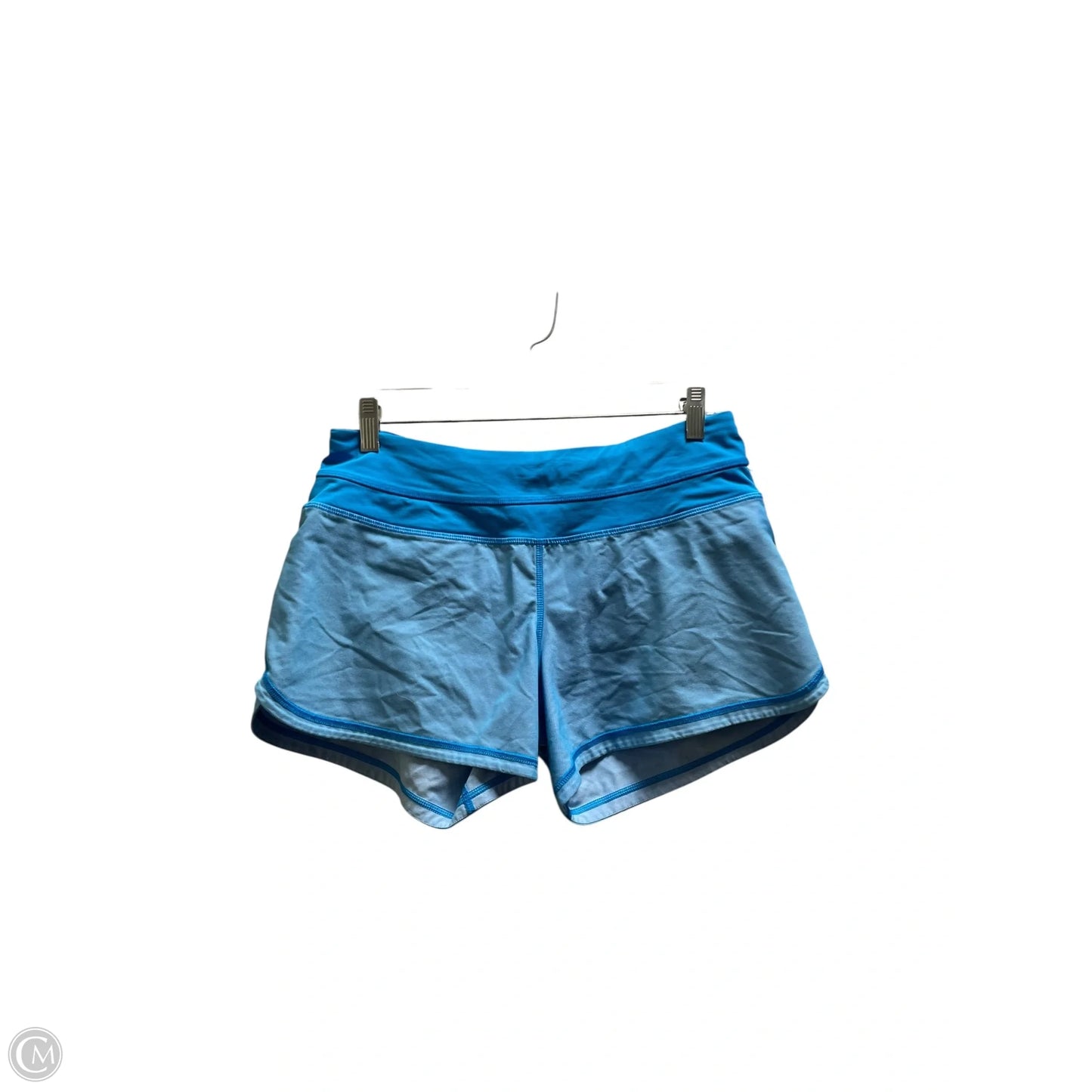 Athletic Shorts By Lululemon In Blue, Size: 6