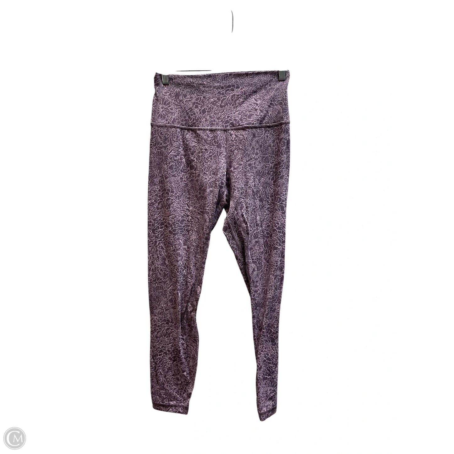 Athletic Leggings By Lululemon In Purple, Size: 6