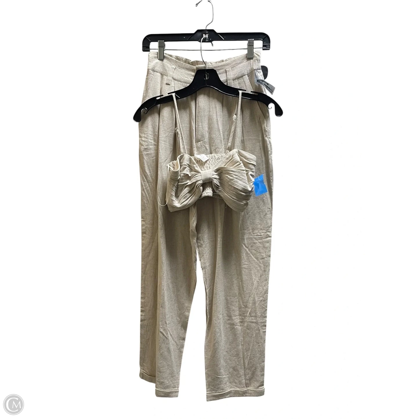 Pants Set 2pc By Mable In Cream, Size: S