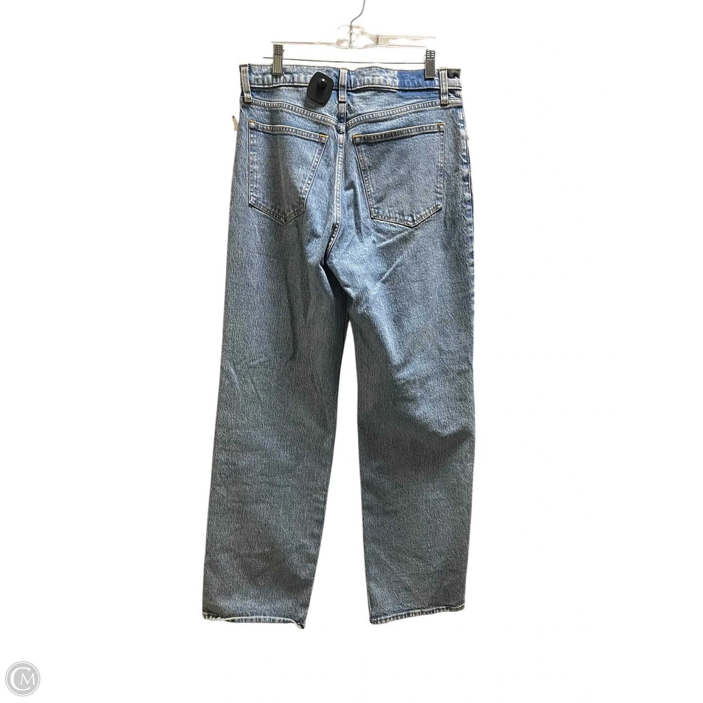 Jeans Straight By Abercrombie And Fitch In Blue Denim, Size: 10