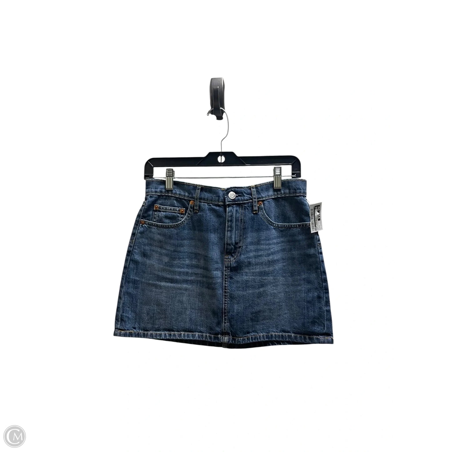 Skirt Mini & Short By Gap In Blue Denim, Size: 2