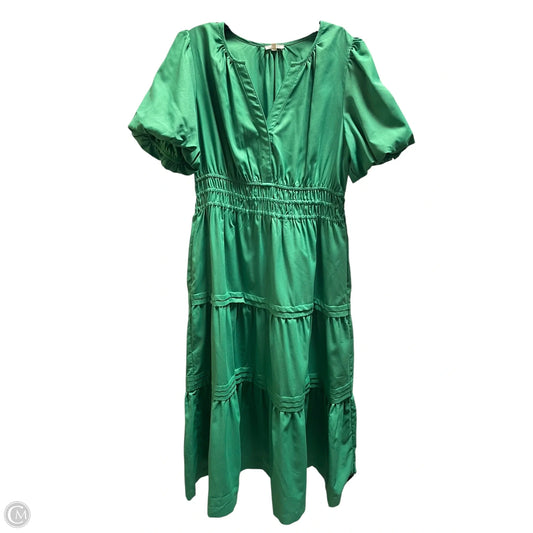Dress Casual Midi By Jodifl In Green, Size: M