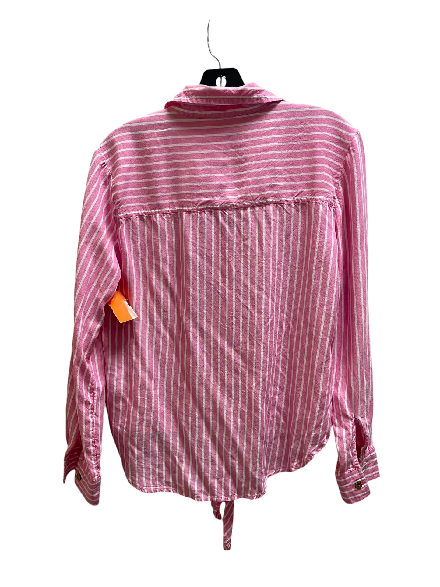 Top Long Sleeve By Beachlunchlounge In Pink, Size: Xs