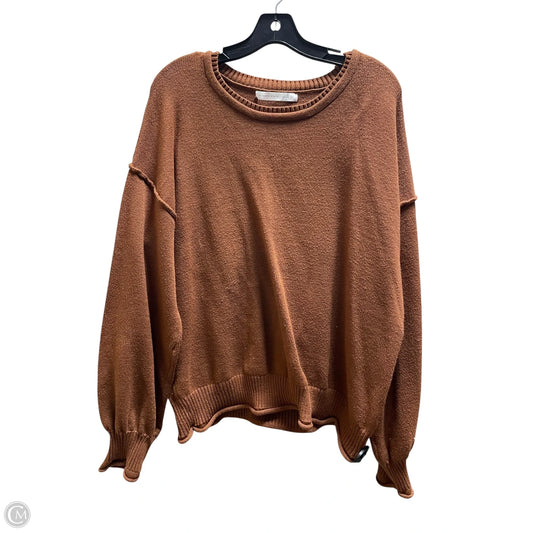 Sweater By Altard State In Brown, Size: Xl