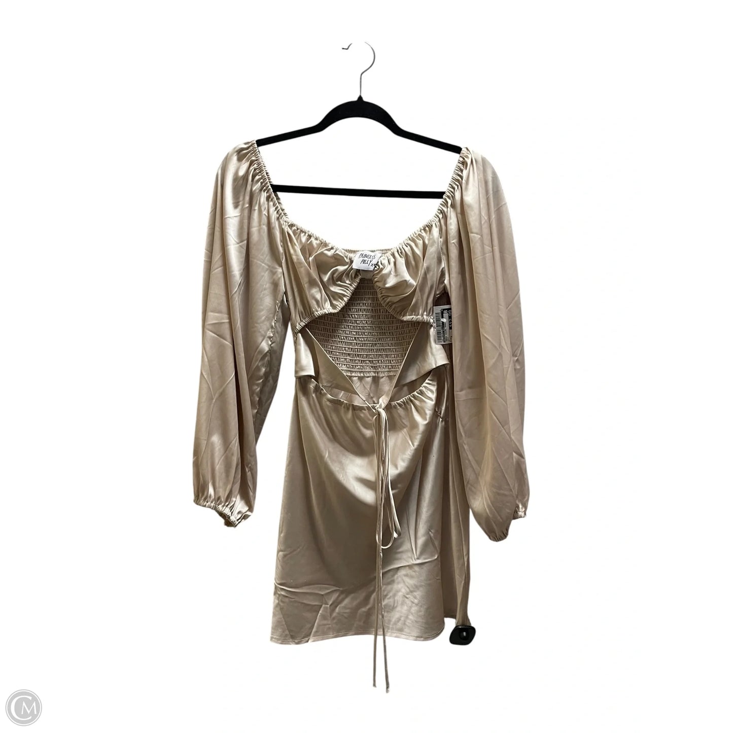 Dress Casual Short By Princess Polly In Gold, Size: S