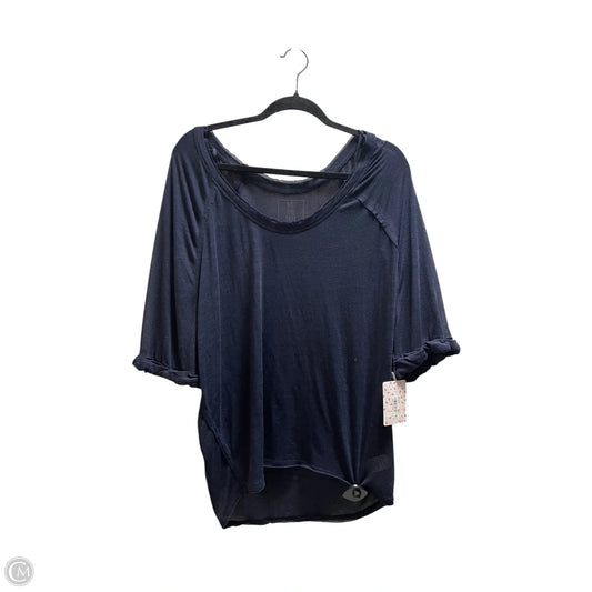 Top Short Sleeve By We The Free In Navy, Size: S