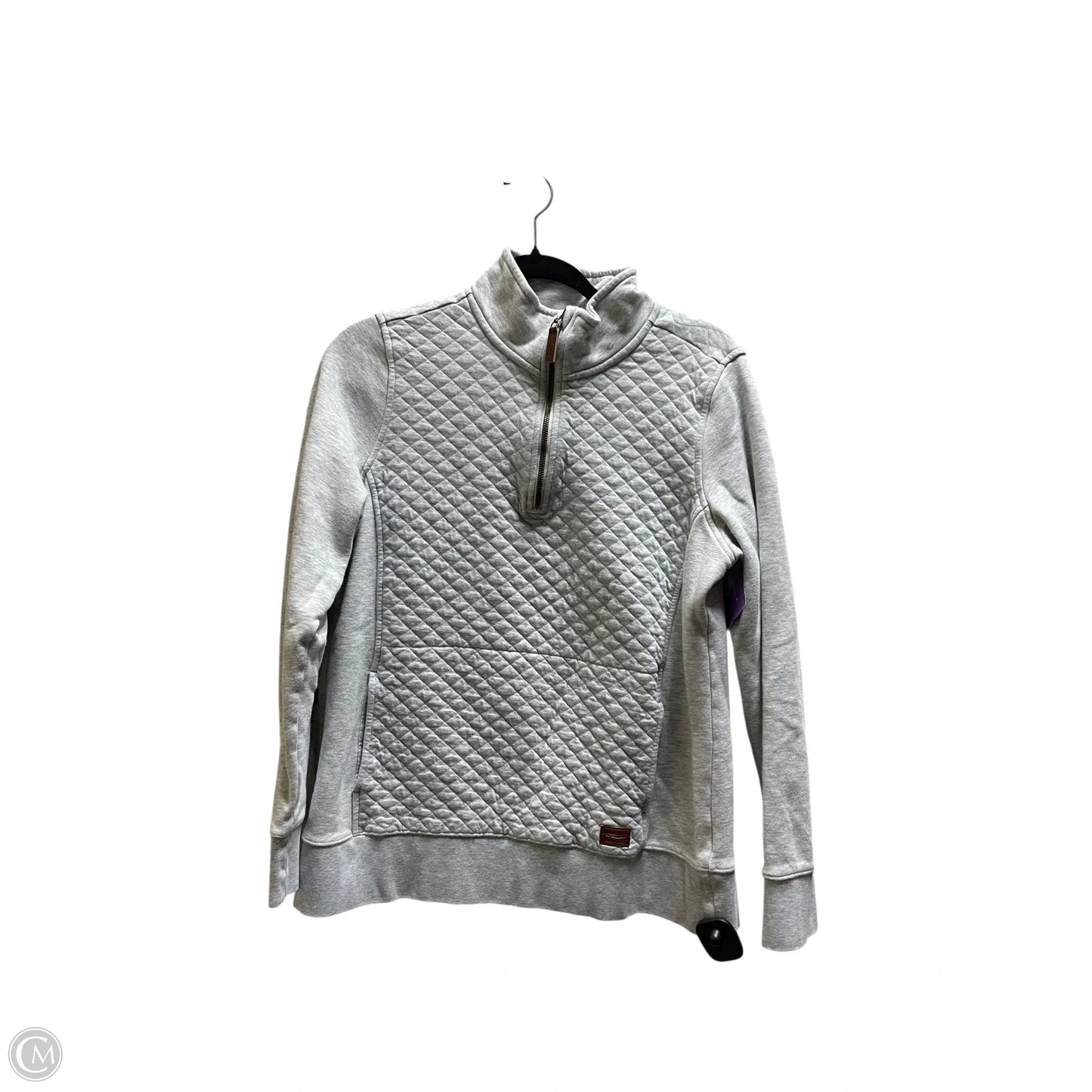 Sweatshirt Collar By L.l. Bean In Grey, Size: M