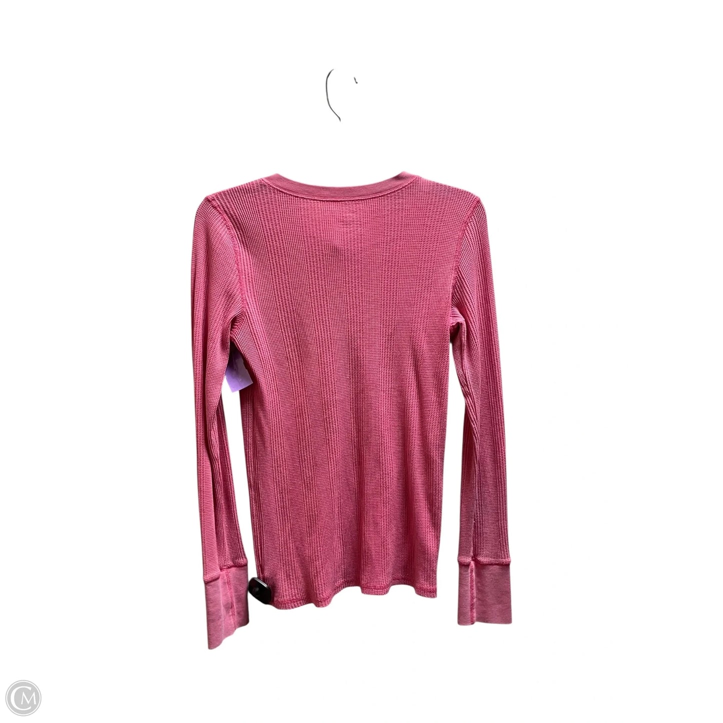 Top Long Sleeve By Aerie In Pink, Size: M