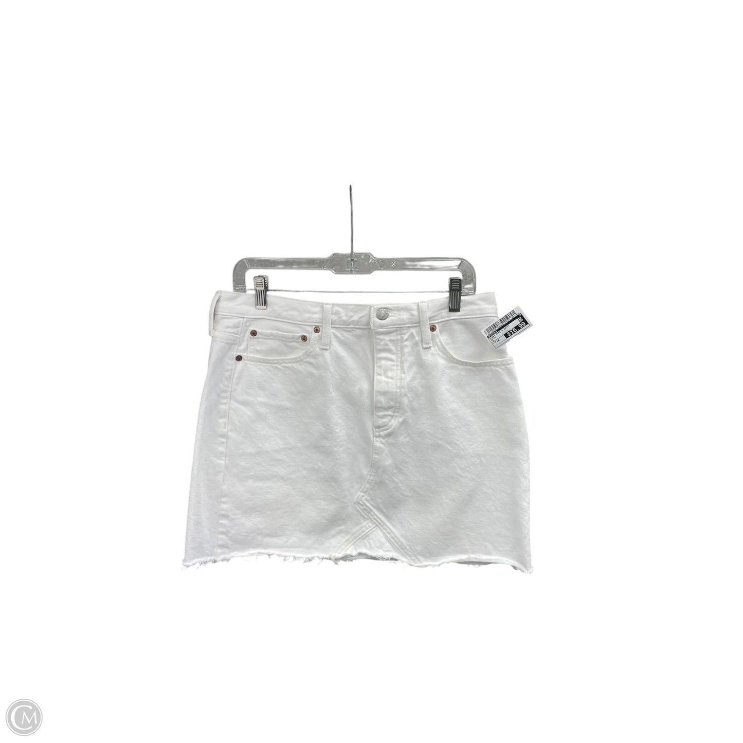 Skirt Mini & Short By Pistola In White, Size: 10