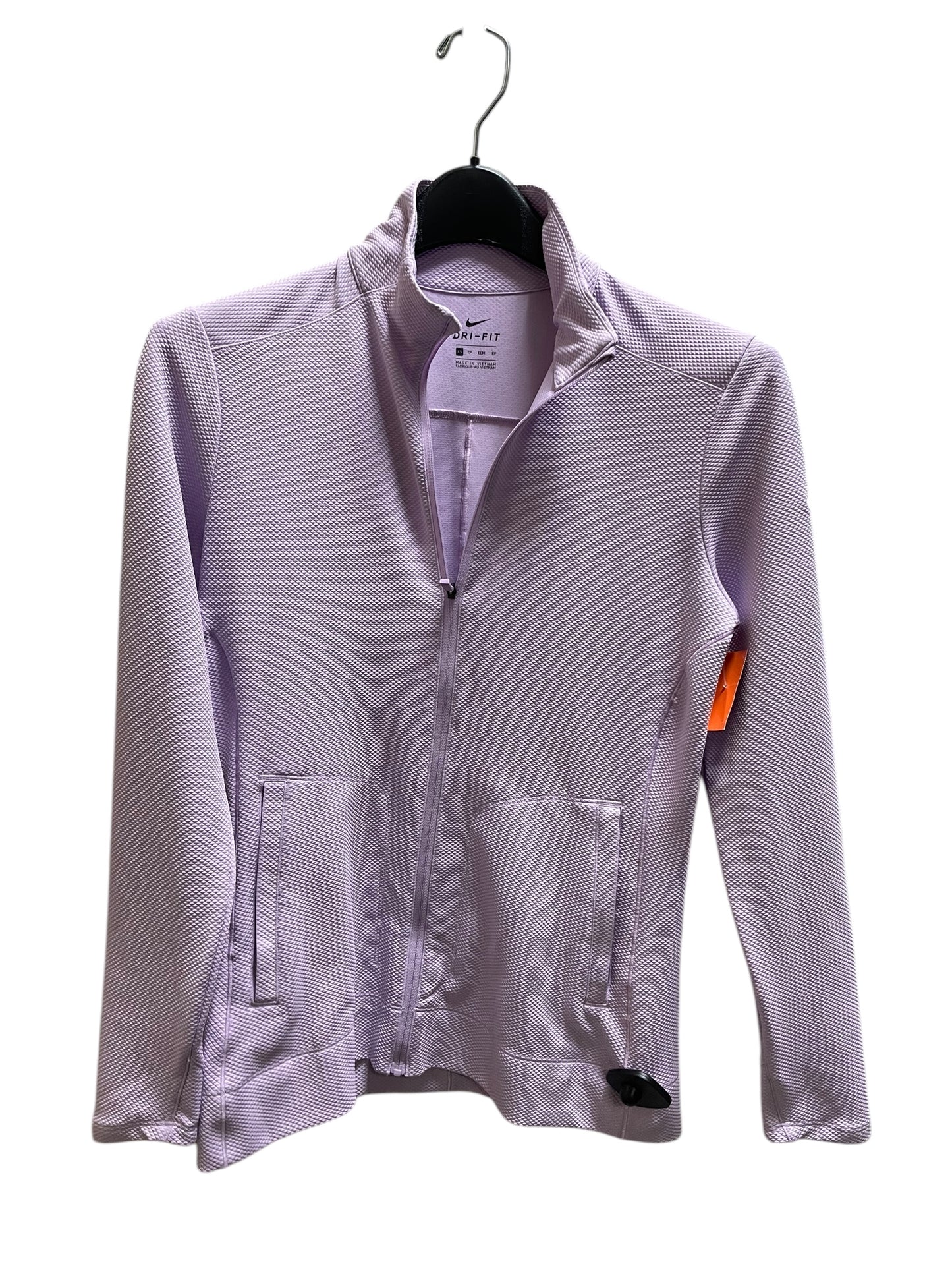 Athletic Jacket By Nike Apparel In Purple, Size: Xs