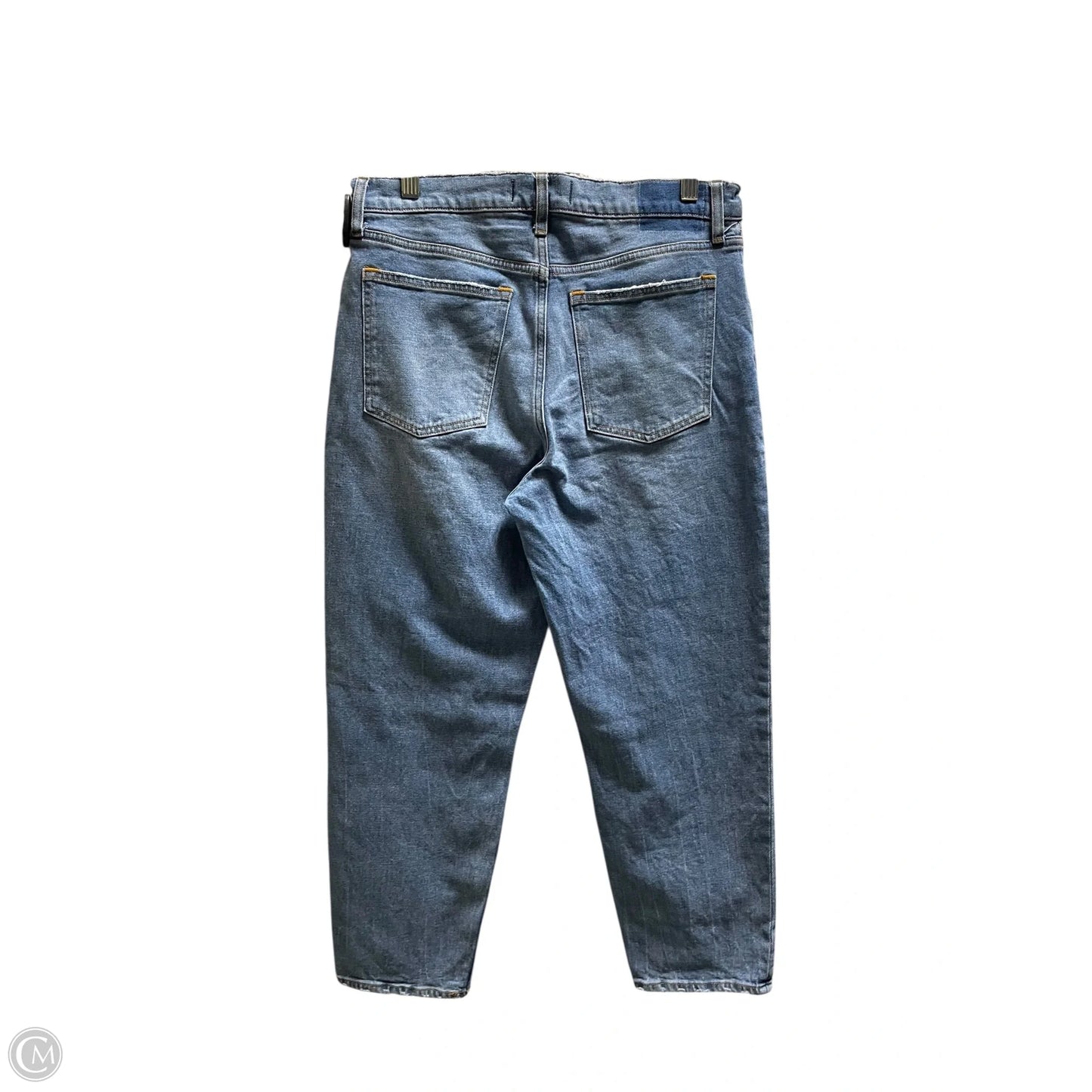 Jeans Straight By Abercrombie And Fitch In Blue Denim, Size: 10