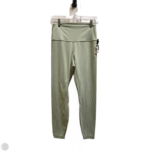 Athletic Leggings By Lululemon In Green, Size: 8