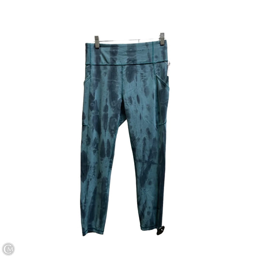Athletic Leggings By Lululemon In Blue, Size: 8