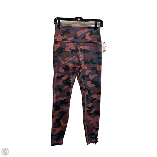 Athletic Leggings By Lululemon In Camouflage Print, Size: 8