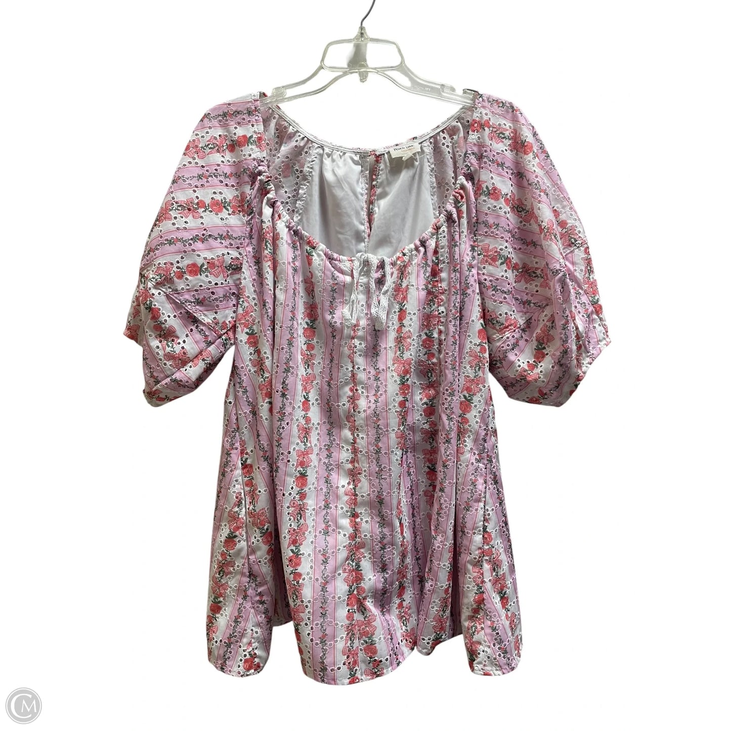 Romper By Peach Love Cream California In Pink, Size: M